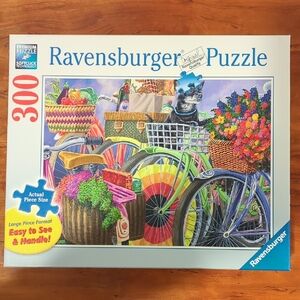 Ravensburger 300 Piece Puzzle - Colorful Bicycle Scene